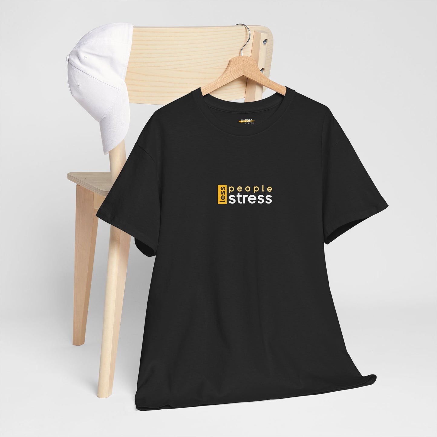 Less People Less Stress | T-shirt