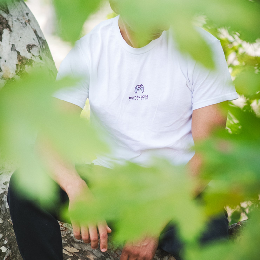 Born To Game Forced To Work | Gamer Tee