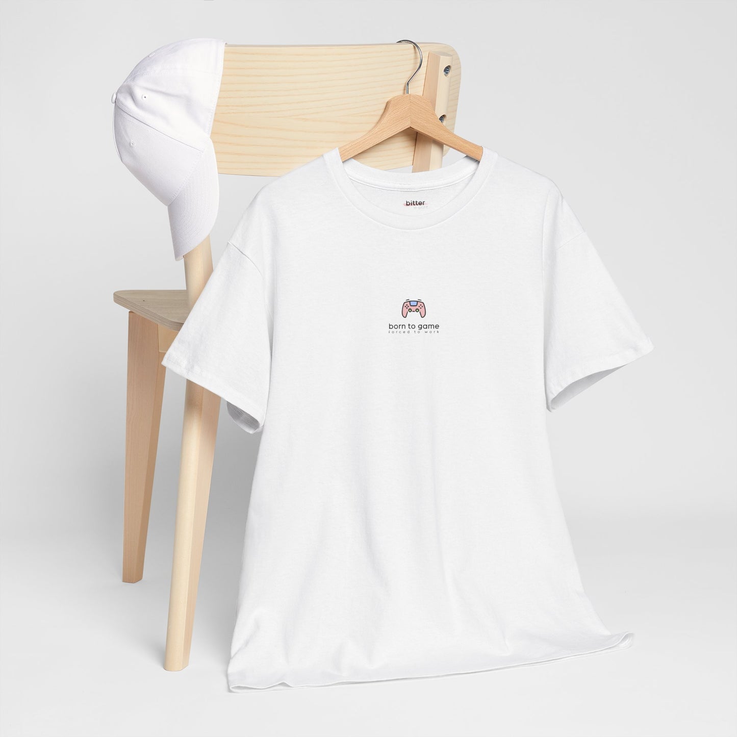 Born To Game Forced To Work | Gamer Tee